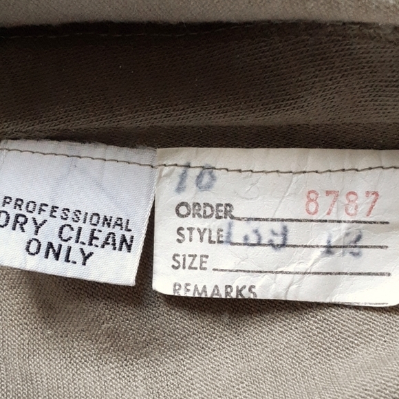 Couturier John Anthony Pret  silk knit two-piece dress - Picture 6 of 6